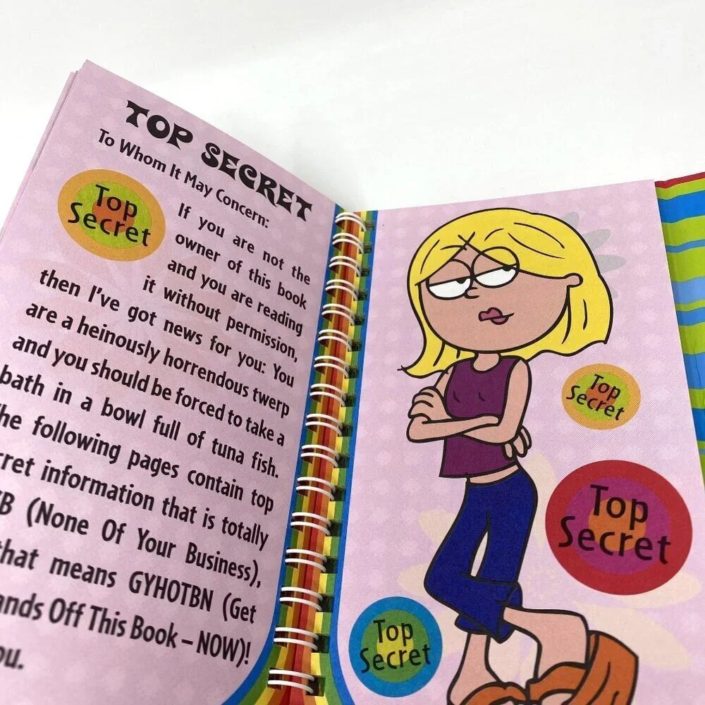 Vintage 1990's Lizzie McGuire Best Of Everything Planner Diary Book Preowned